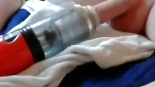 Carnal knowledge toy fucked and sucked my chest with my cum