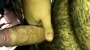Big load of shit getting hard and cumming