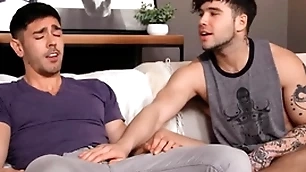 Straight defy needs gay roommate's urge