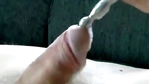 Sex toy fucked and sucked my soul with my cum