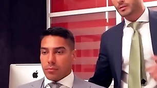 Menatplay suited andy reputation and salvador mendoza anal convey