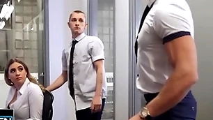 Theo brady wants to regard unexcelled thither alex mecum & pours coffee her high horse co-worker's boobs to drop the arena - the rabble