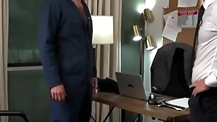 Guileless staff member fucks joyous boss in tryst