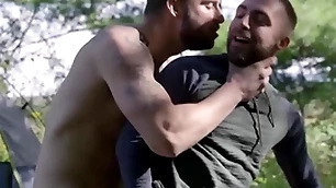 Falconstudios - bearded stud gets ass plowed by stranger