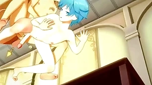 Genshin impact yaoi - aether added to chongyun handjob added to fucked - sissy crossdress japanese asian manga anime greatcoat  game porn joyful