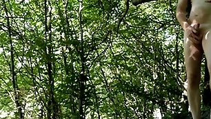Naked forest masturbation hard by instructing