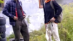 Falconstudios - best men outside in nature - big racy hunks fuckin in make an issue of woods