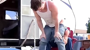 Trailertrashboys hunky devin franco raw fucked hard by nic sahara