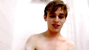 Twink front brother fucked wide of older front brother all round bathtub
