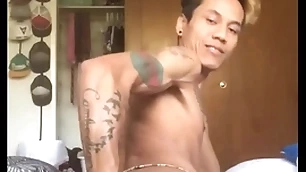 Asian brat self fist