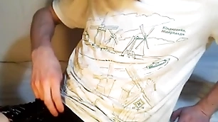 Teen jerks off and cums all over a huge load sperm - solo twink jerk off - boy spasmodical off and cums - all over love unfamiliar exclusively zhenya