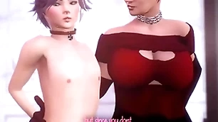 Pep shemale milf fucks obedient pauper concerning hammer away anal, hot futanari intercourse