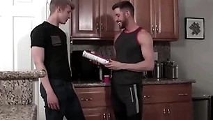 Litle jock swallowing his stepdad's sausage - johnny ford, jace make one's blood boil
