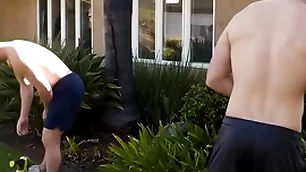 Elated stepbrother and enactment brother anal