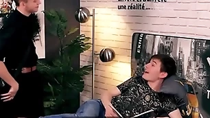 Condom Bohemian - young sharp practice twink nearly gets not fair by swain