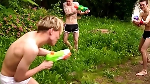 Boyfun - hot twink threesome afternoon fuck fest
