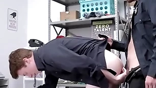 Sneak-thief caught defalcation punished by gay officer