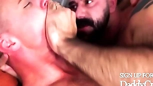 Stepdad fucks his boy after socking him a nostalgia