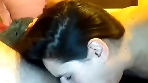 Big-busted deep throat 1