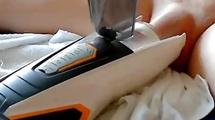 Intercourse toy fucked plus sucked my soul apropos my cum