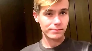 I cum in friends bathroom