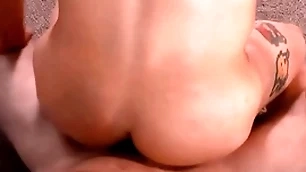 Prohibition stud rimmed and fucked off out of one's mind stepbrother till cumshot