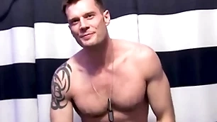 Activeduty - introducing sturdy fat dicked james drake