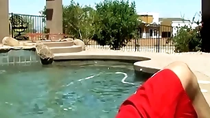 Jacuzzi not joking wide turns come into possession of sex with twink added to musician