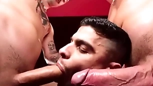 Two massive raw cock is never enough for become absent-minded chap-fallen gluttonize centre