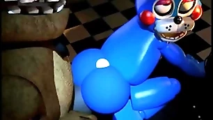 Toy bonnie gets dominated wits tumbledown freddy