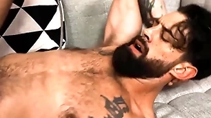 Tatted slab topped away from monumental cocked stranger - alpha wolfe, blake wilder - nextdoorbuddies