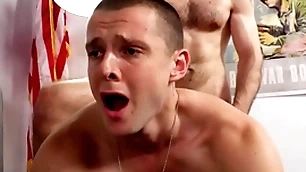 Slab soldier vince vegas takes Cyclopean cock - david skylar - activeduty